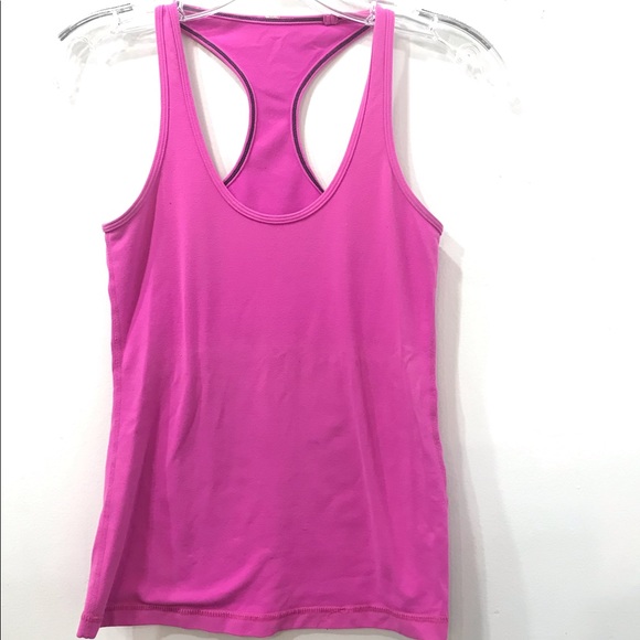 lululemon athletica Tops - Lululemon Racerback Tank Top Pink